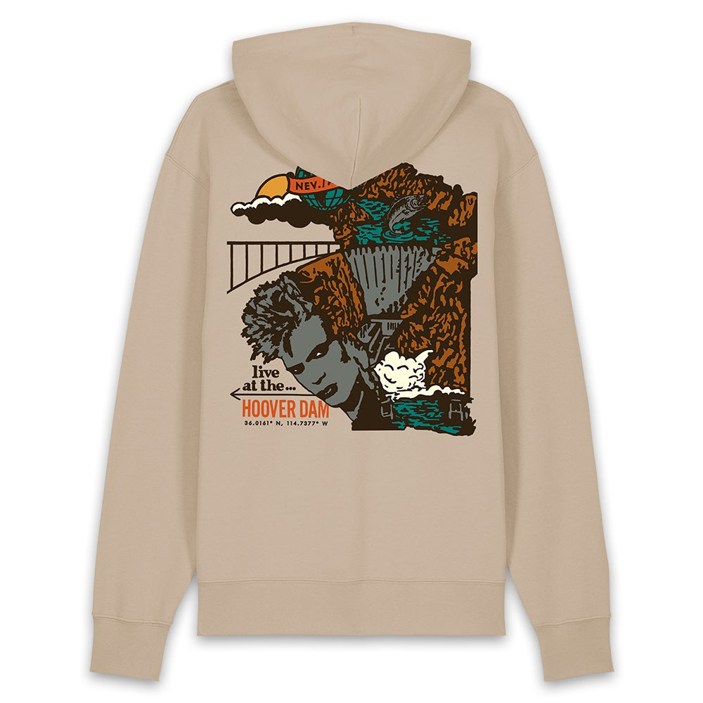 Billy Idol: Dam Beige Hoodie