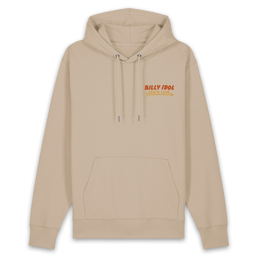 Billy Idol: Dam Beige Hoodie