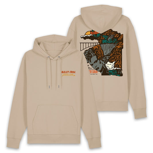 Billy Idol: Dam Beige Hoodie