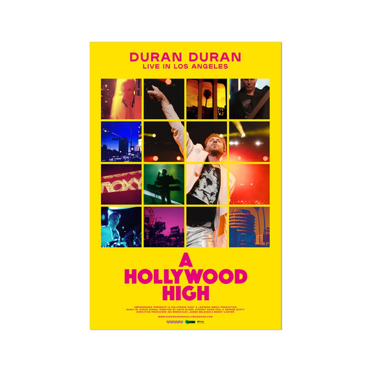 Duran Duran: A Hollywood High Poster