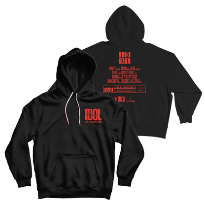 Billy Idol: Dam Black Hoodie