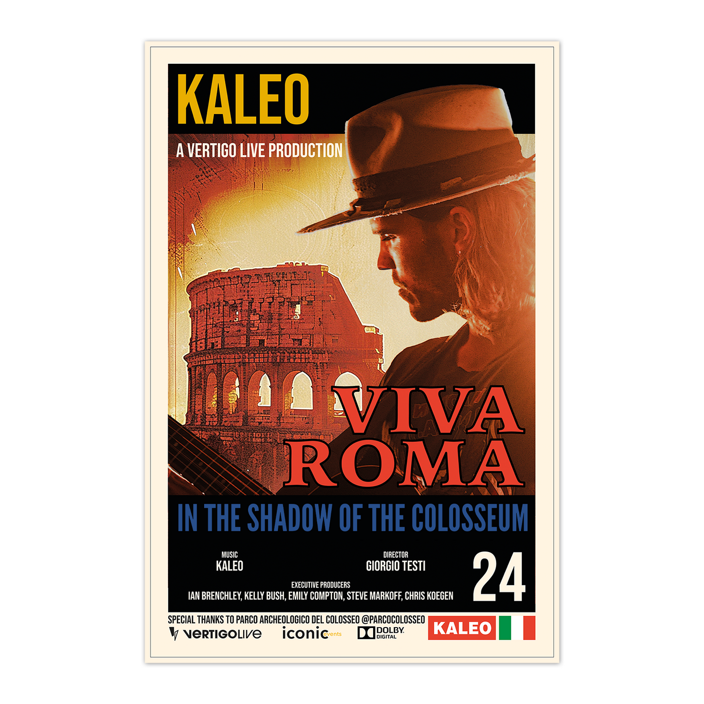 KALEO: Viva Roma - In the Shadow of the Colosseum Movie Poster