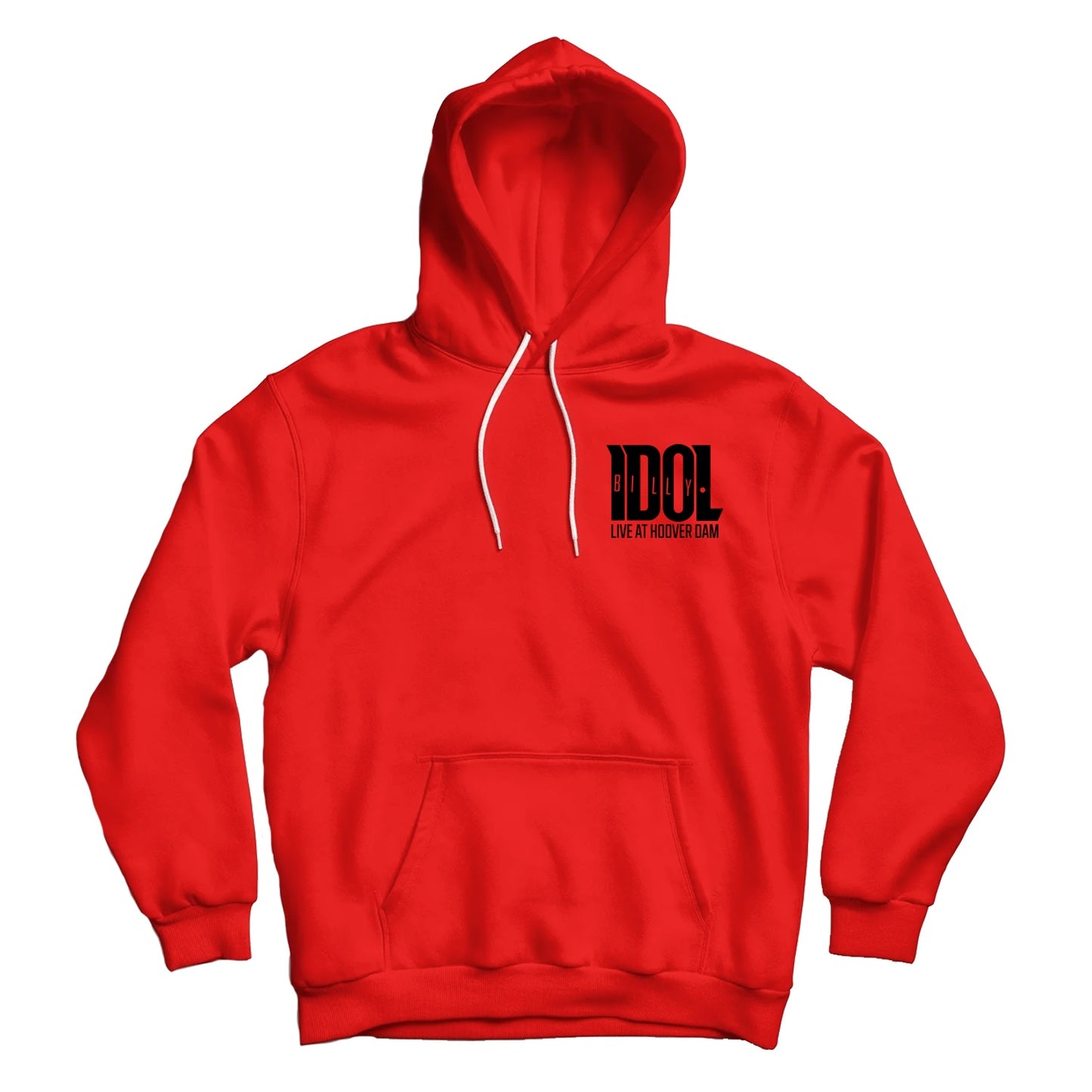 Billy Idol: Dam Red Hoodie