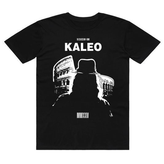 KALEO: The Colosseum - Rome - Black T-Shirt