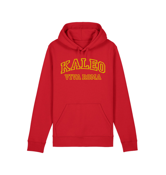 Red Printed Hoody Front